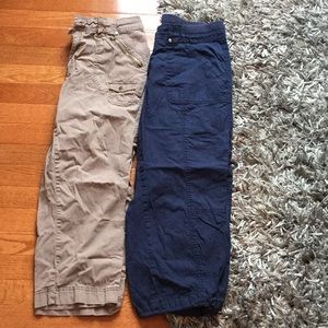 Capri cargo pants